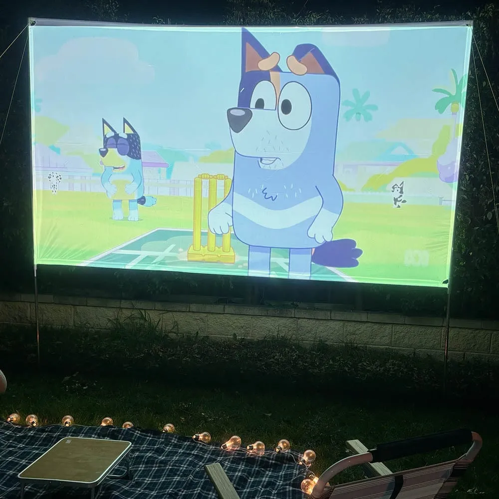 120" Backyard Lite Cinema PRO Package — Outdoor Cinema Pro