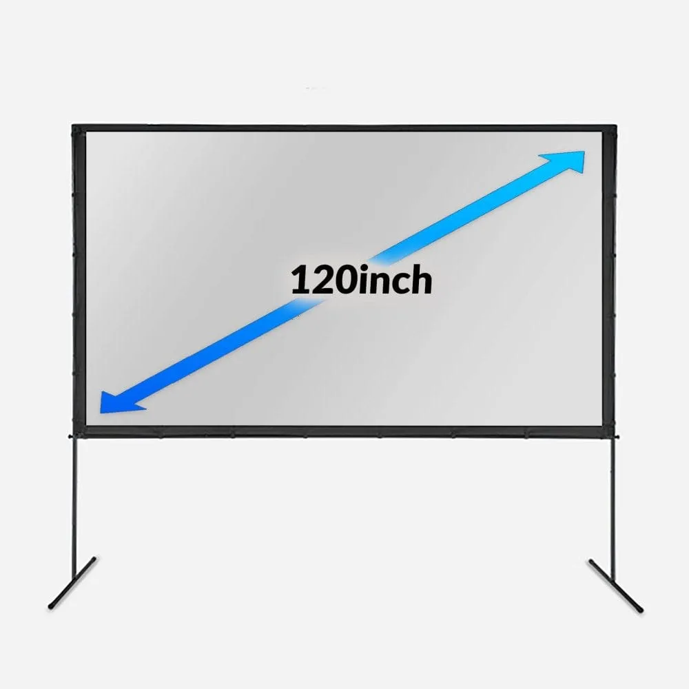 120" Fast Fold Cinema Screen Only — Outdoor Cinema Pro