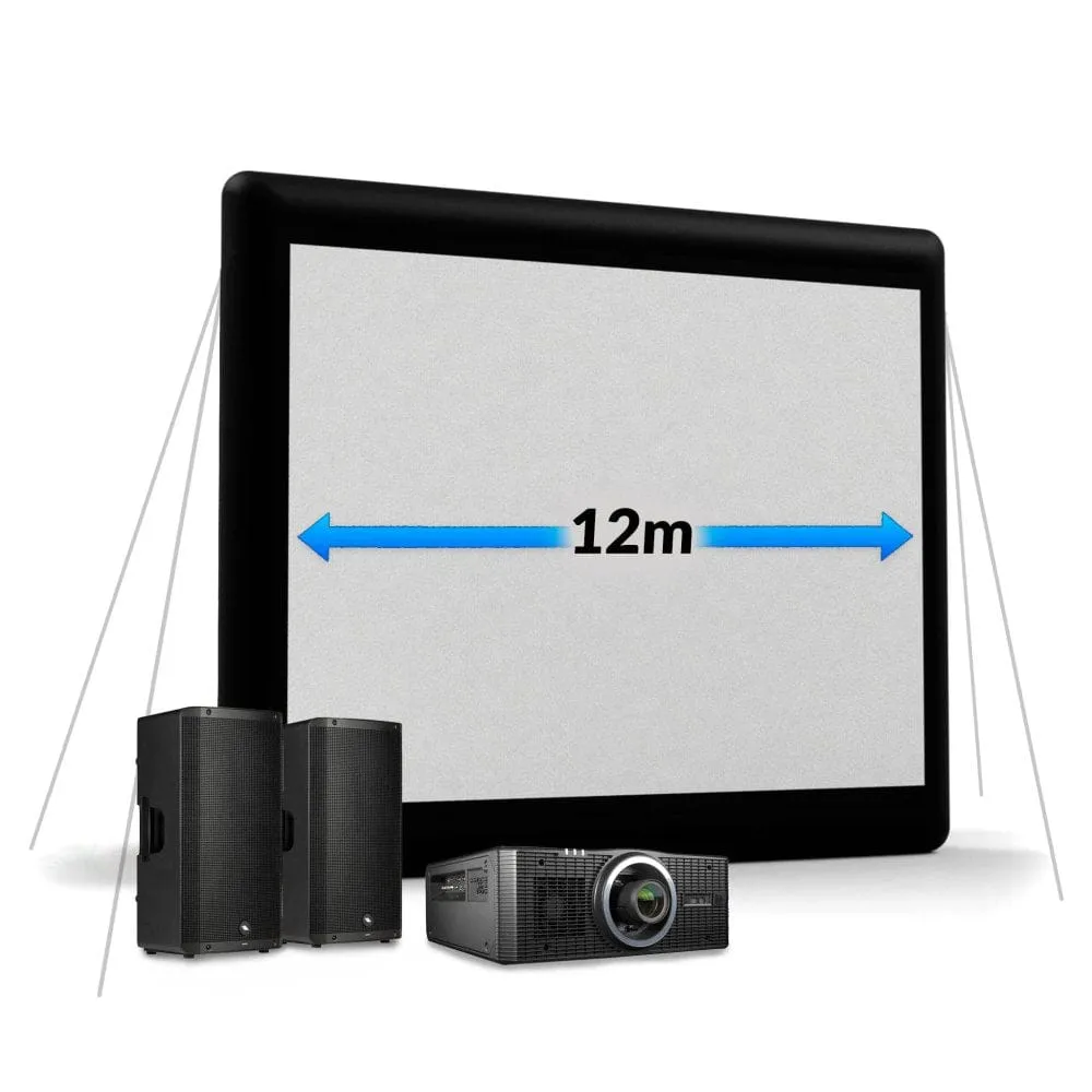 12m Inflatable Cinema Package (Mattress) — Outdoor Cinema Pro