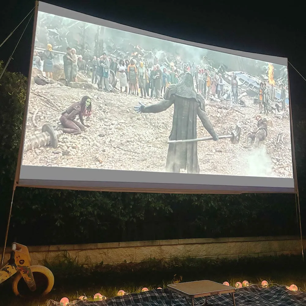 150" Backyard Lite Cinema PRO Package — Outdoor Cinema Pro