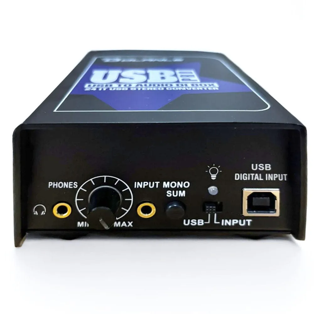 Compact DI Box (3.5mm & USB to Dual XLR) — view 2