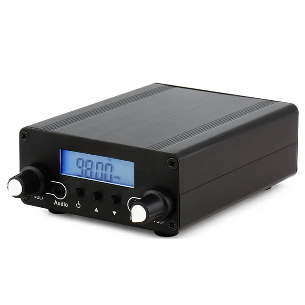 Dual-input Low Power FM Transmitter for Drive-in Audio — Outdoor Cinema Pro