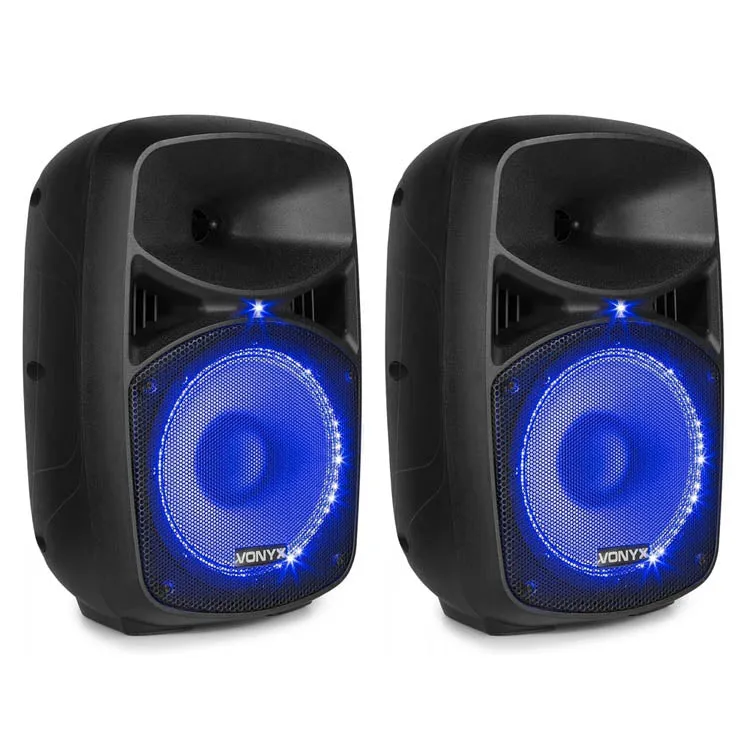 2 x 1000W Active 15" Speakers
