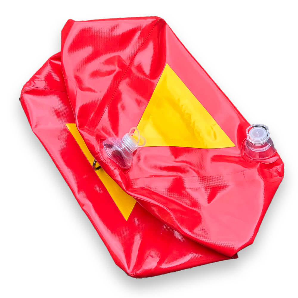 small water fillable anchor flat for storage