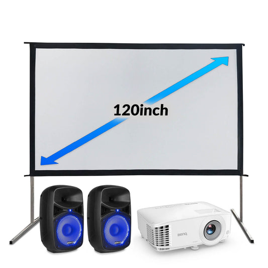 120inch Fast Fold Cinema Package