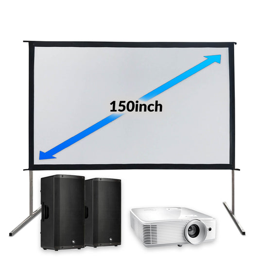 150inch Fast Fold Cinema PRO Package